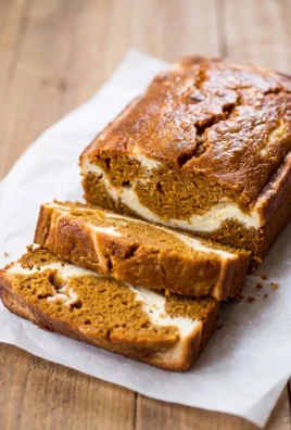 Pumpkin Cream Cheese Bread