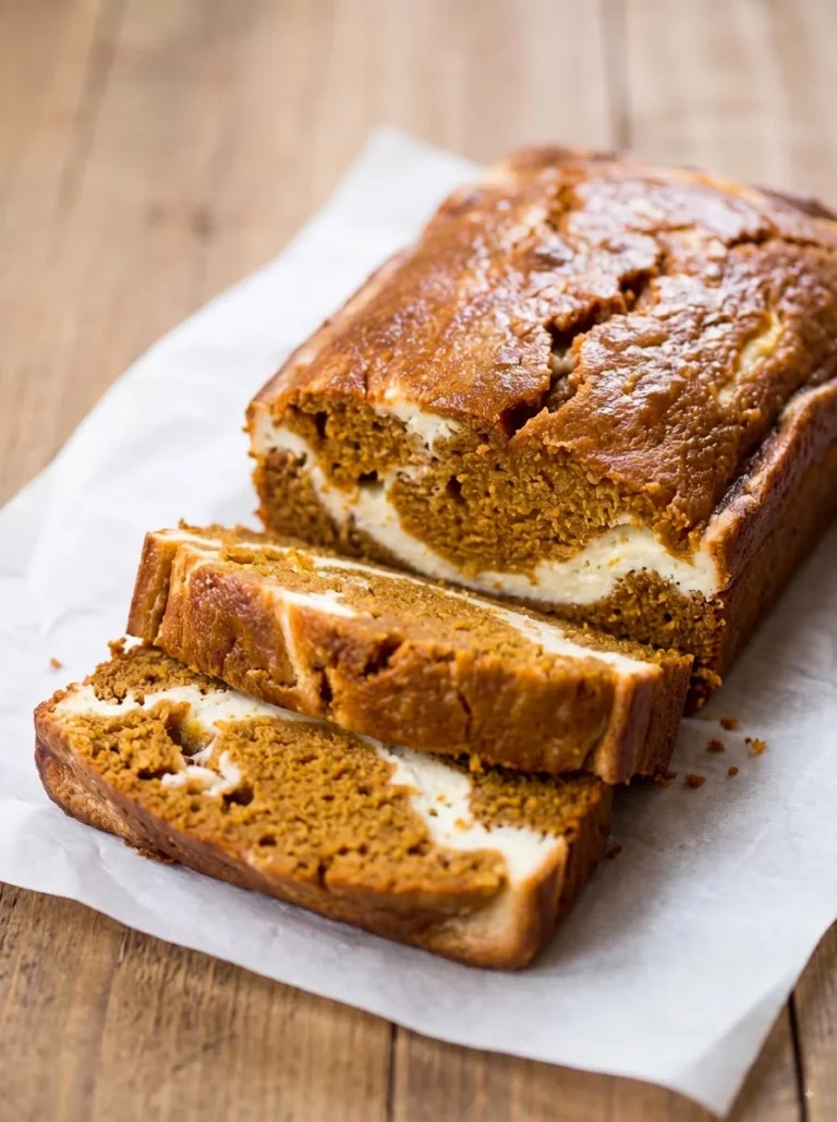 Pumpkin Cream Cheese Bread