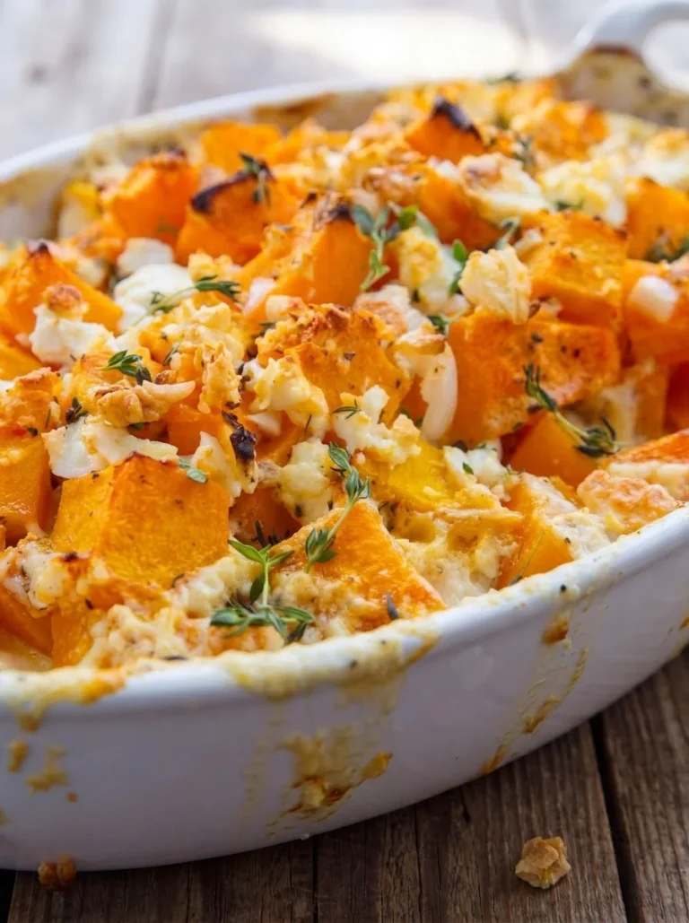 Roasted Butternut Squash Feta