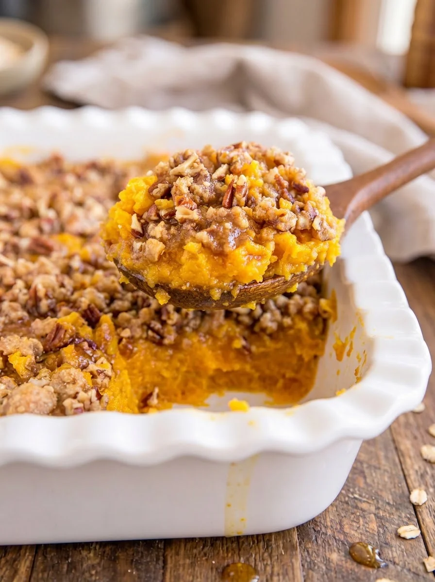 Sweet Butternut Squash Casserole