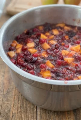 Apple Cranberry Compote