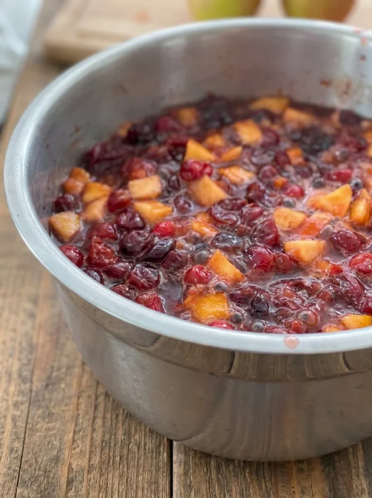 Apple Cranberry Compote