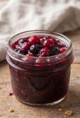 Cabernet Cranberry and Blueberry Sauce