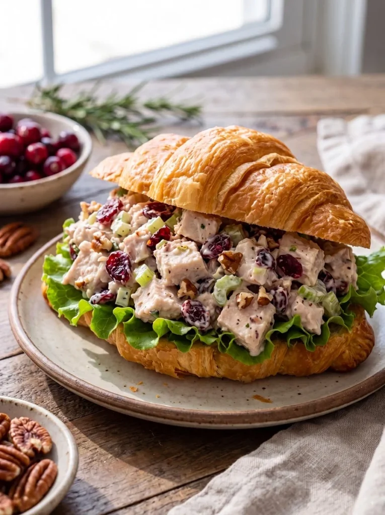Cranberry Pecan Chicken Salad