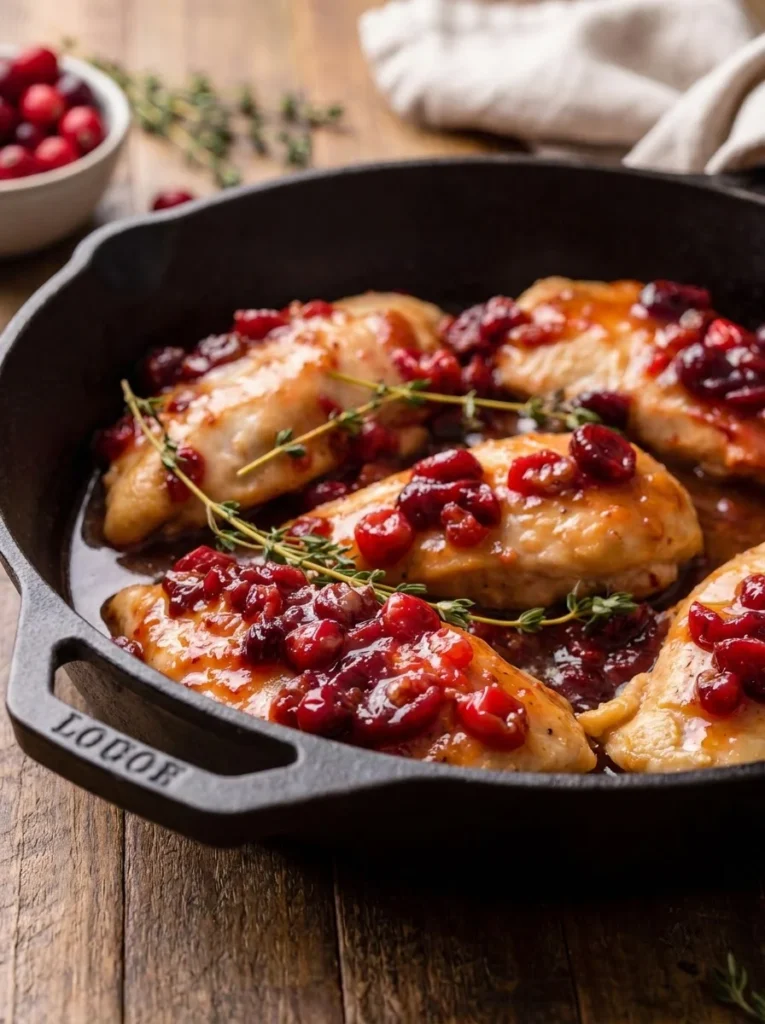 Cranberry Thyme Chicken