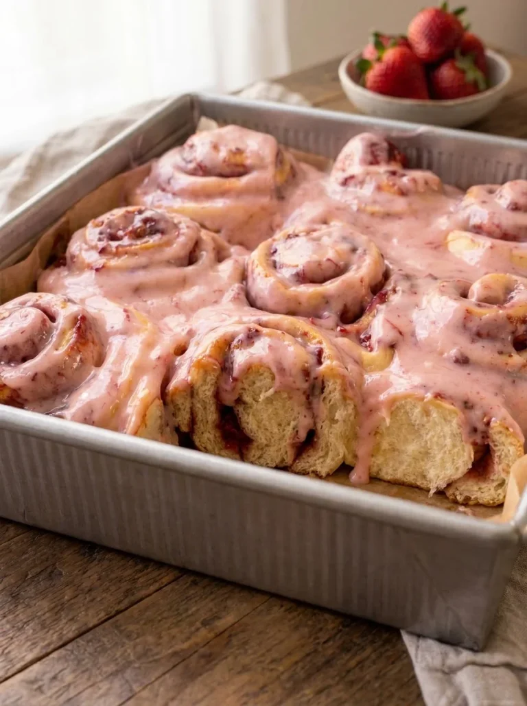 Fresh Strawberry Rolls