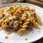 Cheesy Ground Beef Pasta