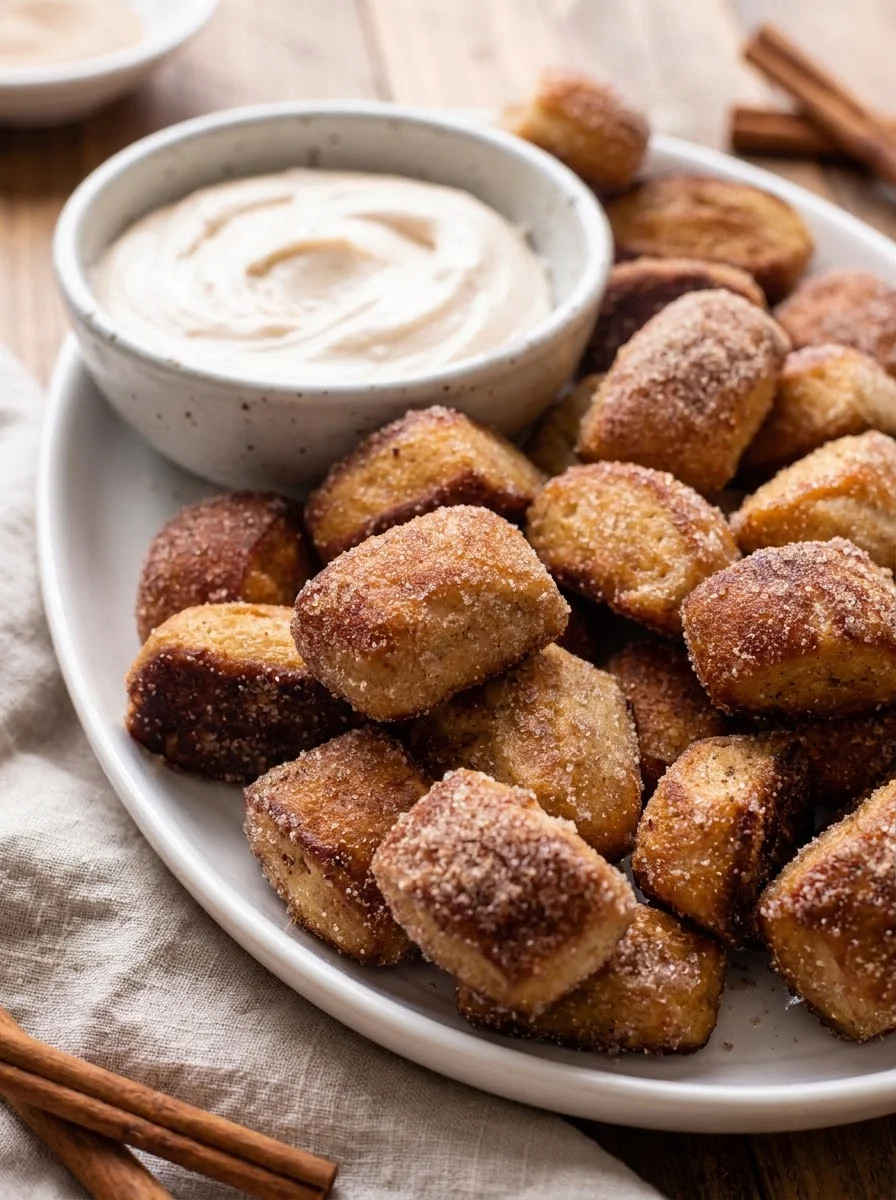 Cinnamon Sugar Pretzel Bites