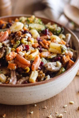 Cozy Vegan Fall Pasta Salad