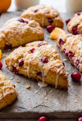 Cranberry Orange Scones