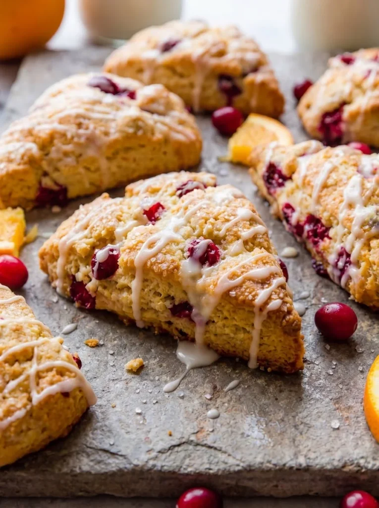 Cranberry Orange Scones