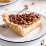Creamy Pecan Pie Slice