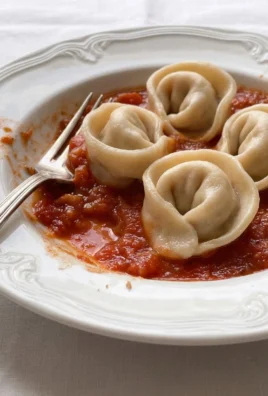 Ear Shaped Pasta with Sauce