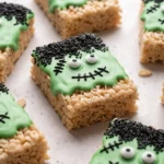 Frankenstein Rice Krispie Treats