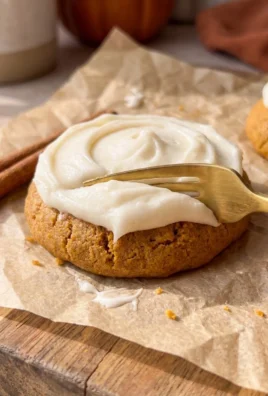 Frosted Pumpkin Cookies
