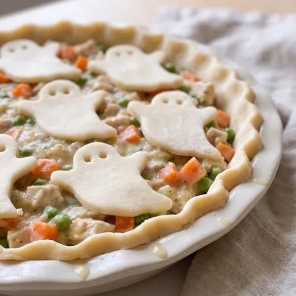 Ghost Chicken Pot Pie