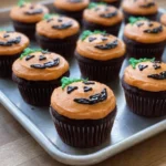 Halloween Pumpkin Cupcakes