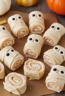 Mummy Pinwheel Wraps