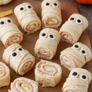 Mummy Pinwheel Wraps