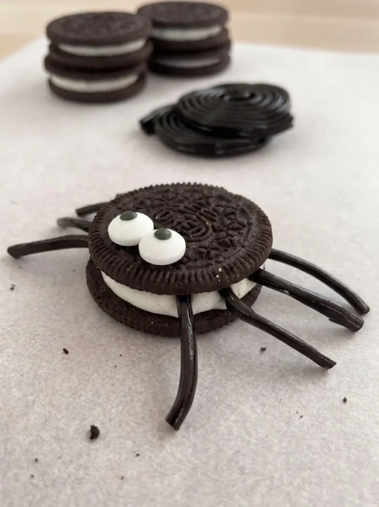 Oreo Spider Cookies