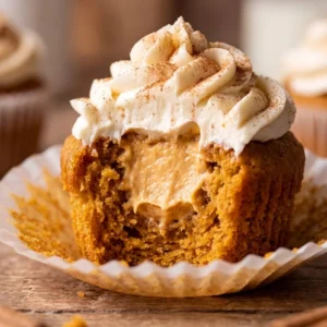 Pumpkin Pie Cupcakes