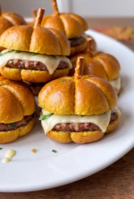 Pumpkin Pretzel Sliders