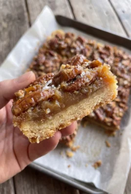 Salted Pecan Bars