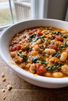 Sausage White Bean Tomato Stew