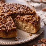 Vegan Upside-Down Pecan Cake