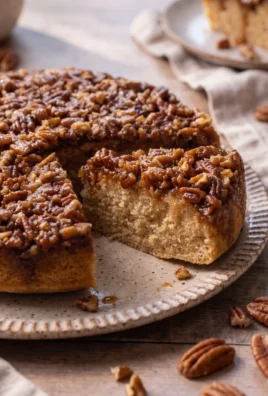 Vegan Upside-Down Pecan Cake