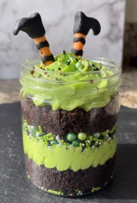Witch Legs Cake Jar